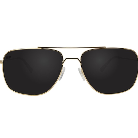 Shadyrays NAVIGATOR Black Gold Polarized Unisex Men’s Sunglasses - Picture 1 of 3